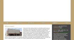 Desktop Screenshot of crawfordmuseum.org